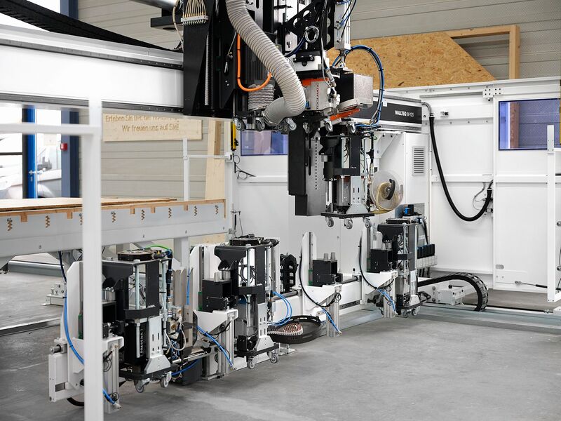 Bild 4: fastenerSwitch – Schnellwechselsystem bietet Platz für bis zu 4 Befestigungsgeräte.