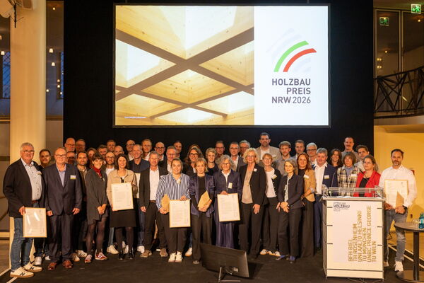 Verleihung Holzbaupreis NRW 2026